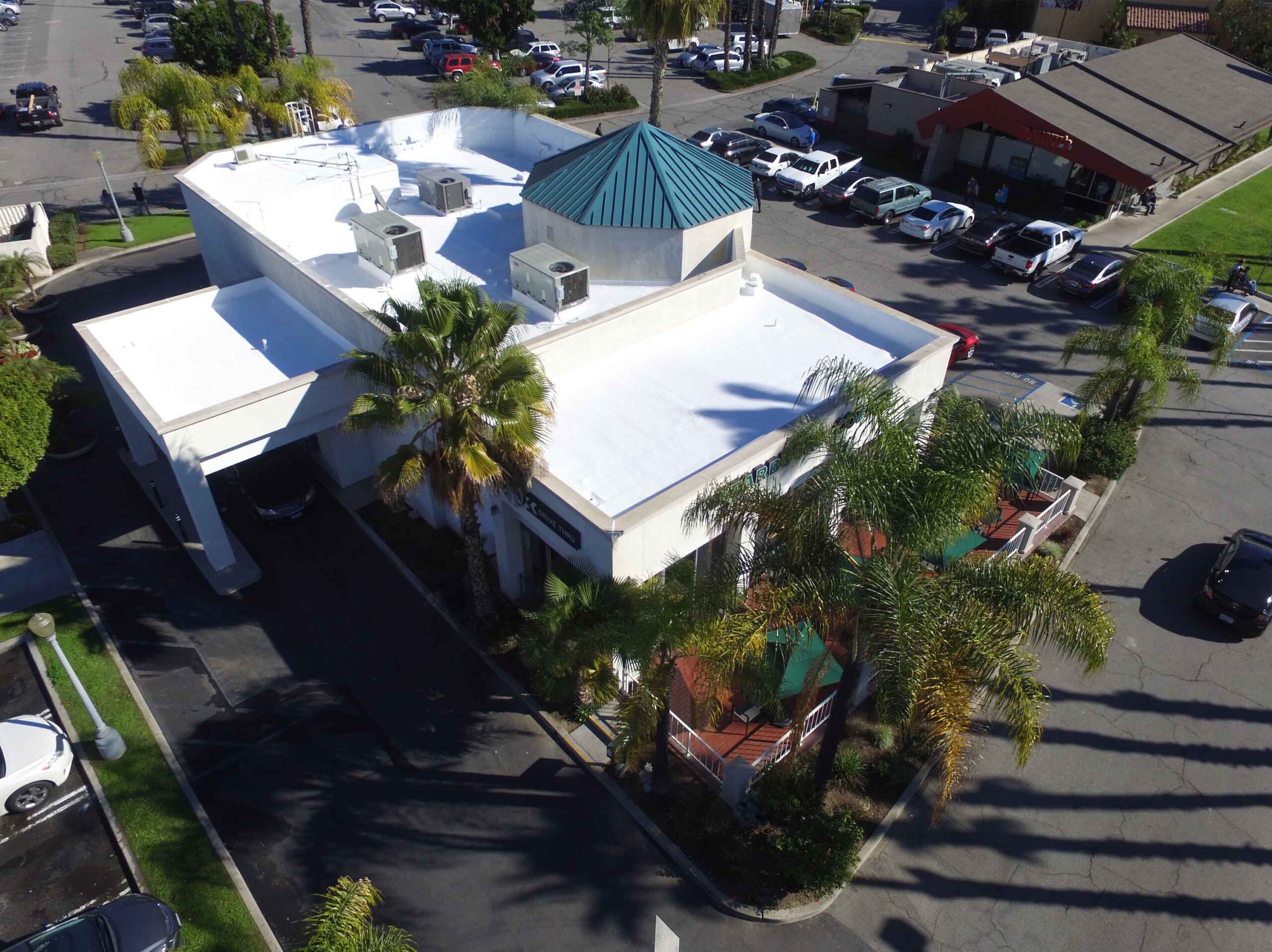 Spray foam roof and roof leak repairs in Los Angeles